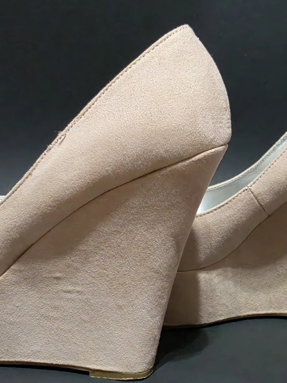 Candie's Women's Y2K Blush Peep-Toe Platform Pumps Size:8